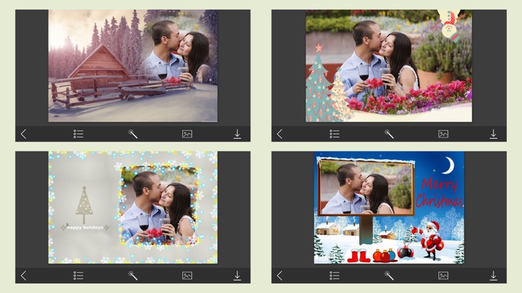 Xmas Santa Picture Frames - Art Photo frame screenshot-3