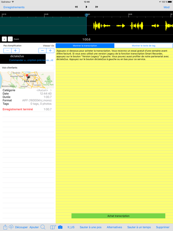 Screenshot #4 pour Smart Recorder Transcripteur