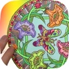 Mandala coloring book-design