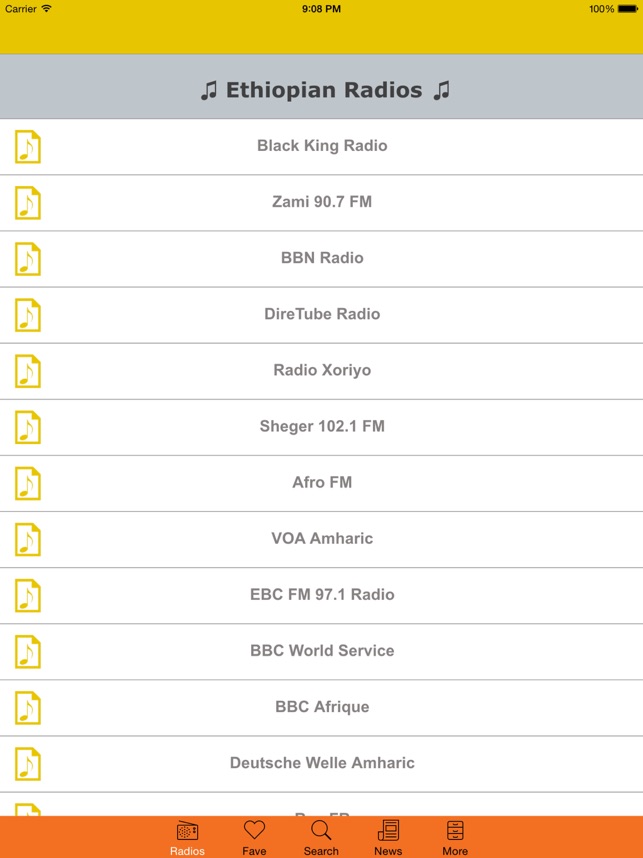 Ethiopian All Radio, Music & News For Free on the App Store
