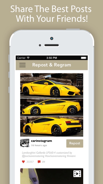 Repost for Instagram - Repost Whiz Regram Video It