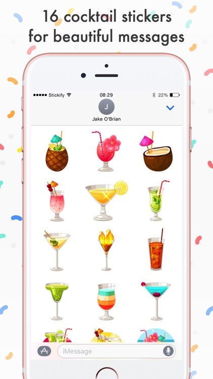 Cocktails Party - Stickify® screenshot-0