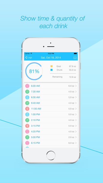 Water Alert - Drinking Water Reminder and Tracker screenshot-3