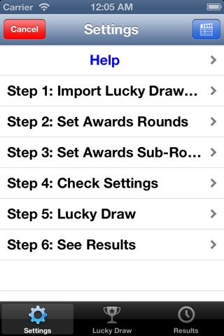 Lucky Draw Software screenshot 3