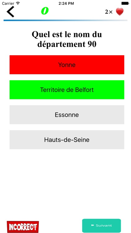 Quizz France: Départements