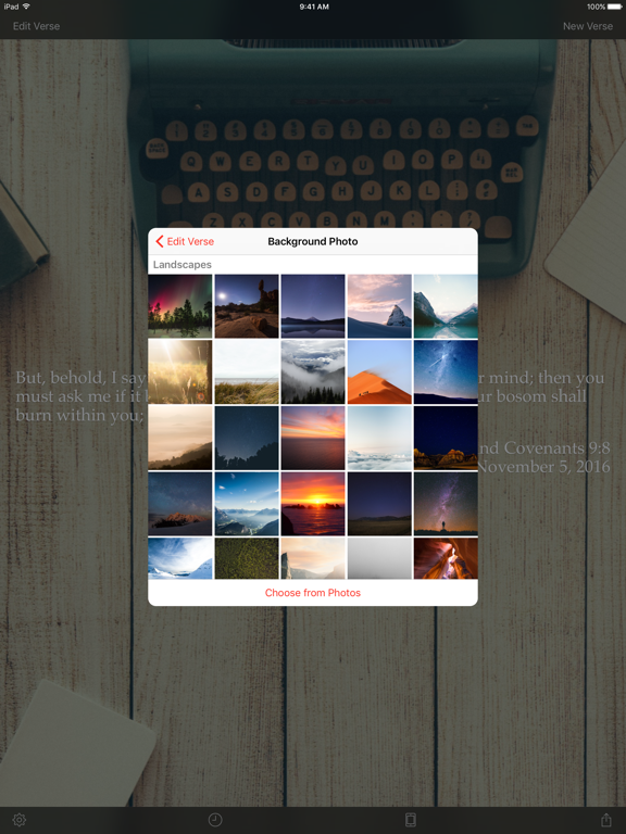 LDS Ponderize iPad screenshot 5 - Productivity app