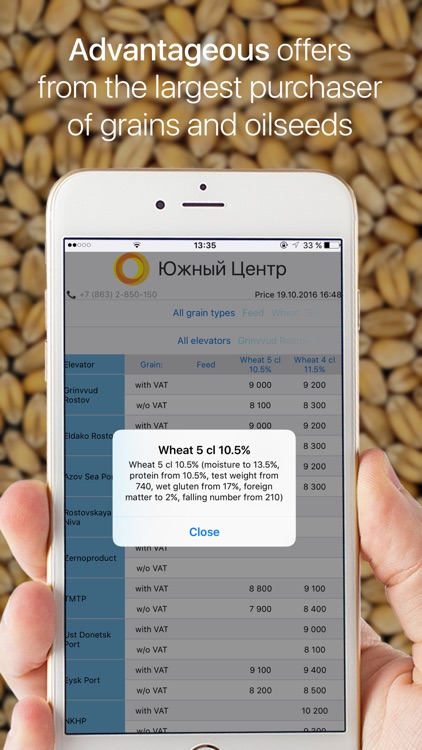 Южный центр. Прайс закупки