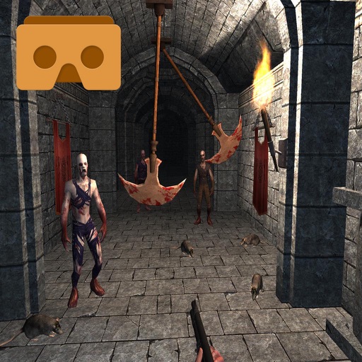 VR Horror Dungeon 3D Icon