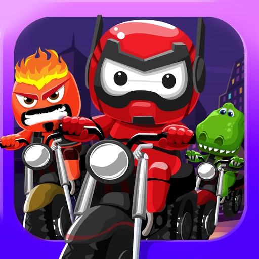 Big Nick's Panda Toy Race 3.0– Stunt Bike for Free Icon