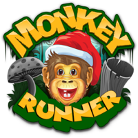 Monkey Runner  crazy run  in jungle for banana