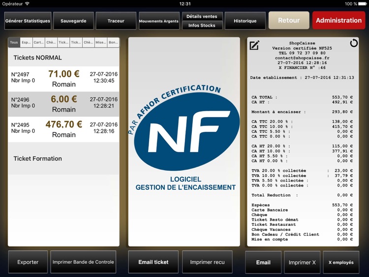 ShopCaisse - Cash register screenshot-3