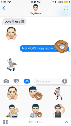 Yogi Berra ™ by Moji Stickers(圖3)-速報App