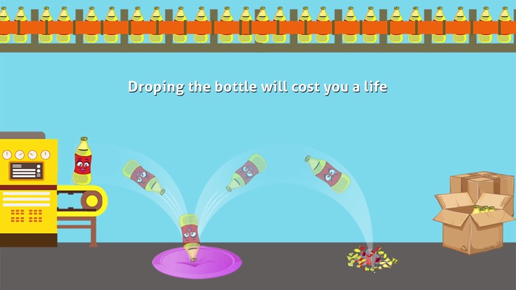 Bottle Flip Stack - Bottle flip diving free games