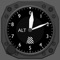 Barometric Alimeter use the integrated barometer device of the iPhone 6 and iPhone 7 to display the current altitude in meter or feet