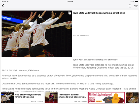 ISD Mobile iPad screenshot