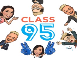 Say it best with stickers of your favourite deejays from Class 95