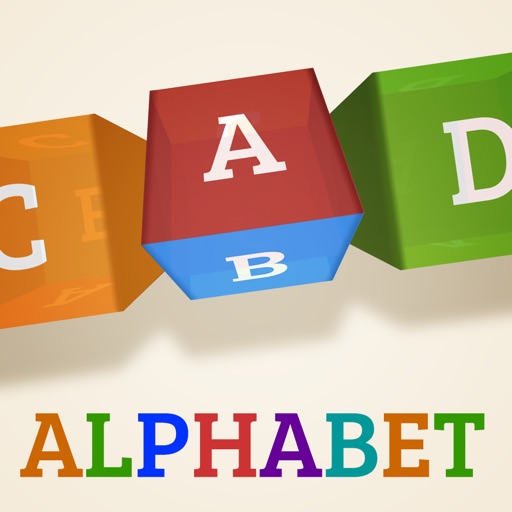 Alphabet for Kids - Learn with Cubes icon