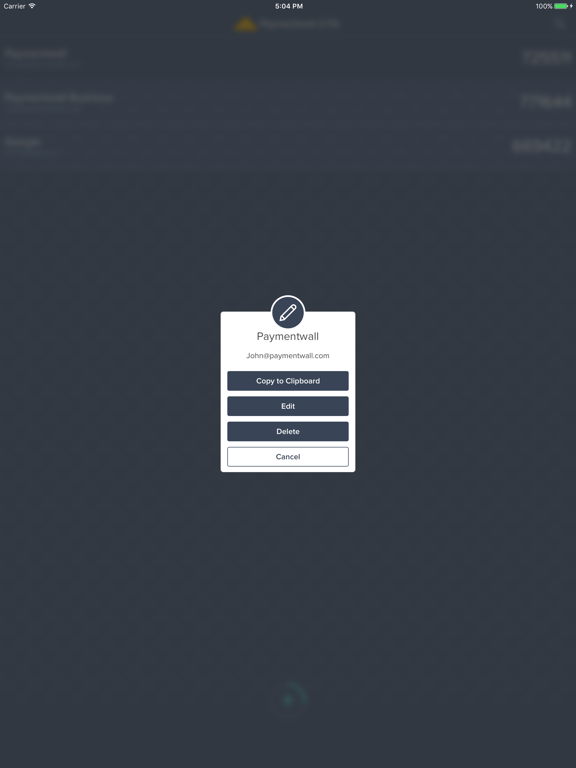 Screenshot #5 pour Paymentwall Authenticator