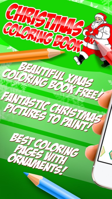 How to cancel & delete Christmas Coloring Book  - Xmas Pictures to Color from iphone & ipad 1