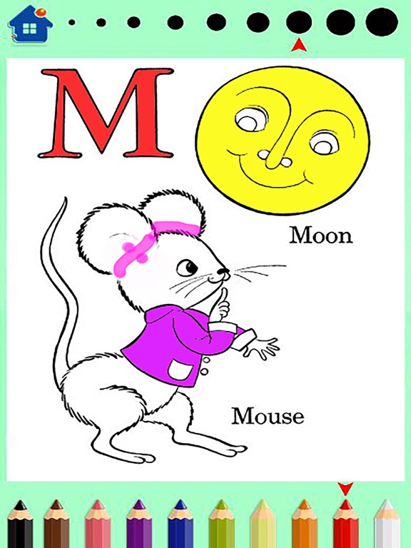 ABC Farm Coloring Book - Best Education Game iPad screenshot