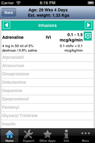 Neonatology Lite screenshot 4