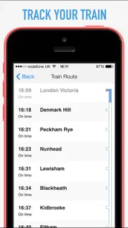 train times iphone screenshot 3