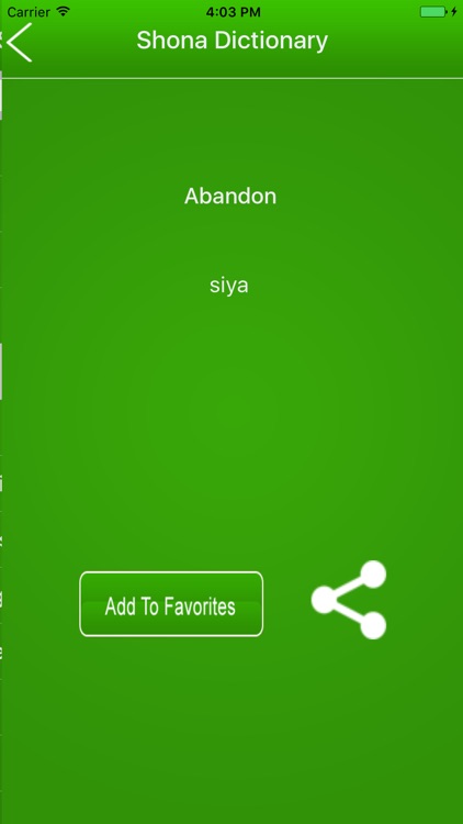 English To Shona Dictionary Offline screenshot-3