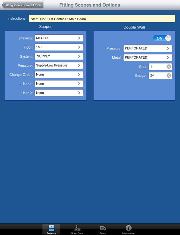 Trimble Field Fitting Input screenshot-4