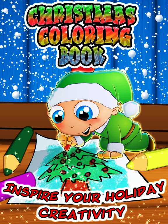 Screenshot #4 pour Christmas Coloring Toy Book