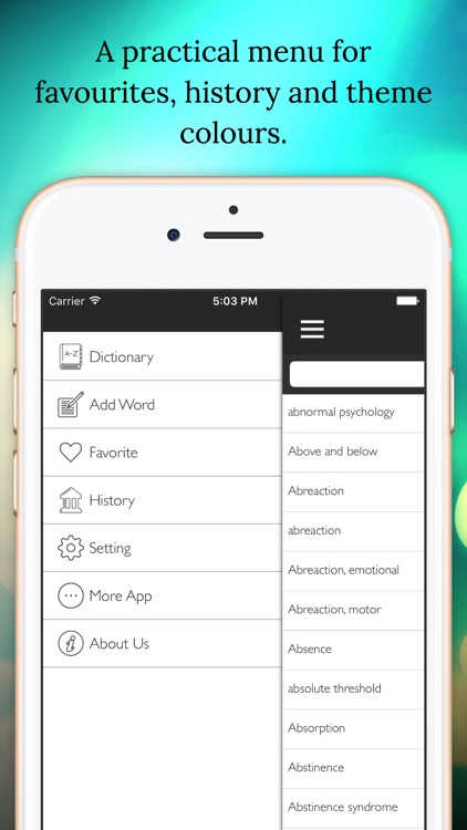 Psychology Terms Dictionary Offline