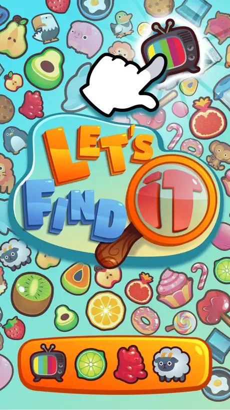 Let's Find It - Object Finding Puzzle For Kids