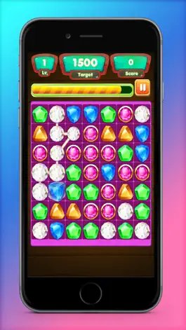 Game screenshot Jewels Link Puzzle Game - Awesome Jewel Mania apk