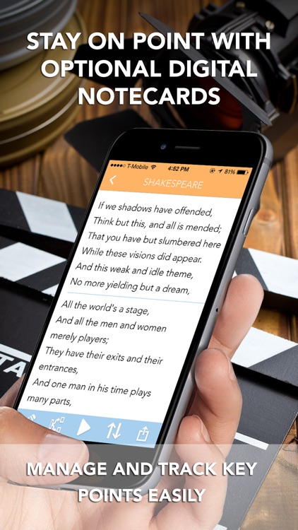 PromptSmart Lite - The Smartest Teleprompter (ENG) screenshot-4
