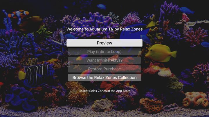 Screenshot #2 pour Aquarium TV by Relax Zones