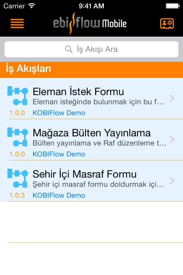 EBIFlow Mobile screenshot 2