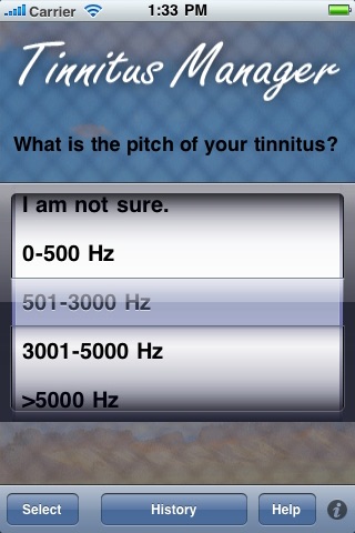 Tinnitus Manager screenshot 2