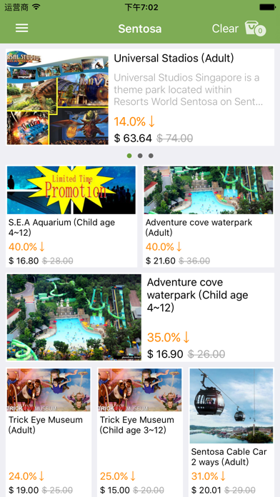 Screenshot #3 pour Singapore Attractions Tickets Discount