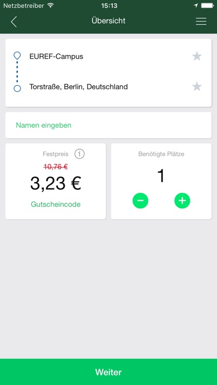 CleverShuttle - Fahrdienst Berlin München Leipzig