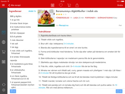 Paprika Recipe Manager screenshot 2