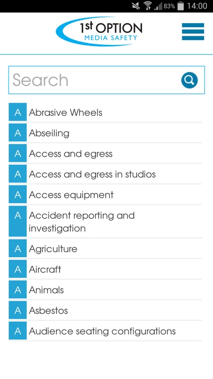 1st Option Media Safety App