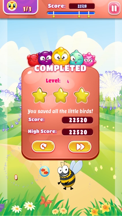 Bumble Bee Bubble - PRO - summer baloon pop adventure screenshot-4