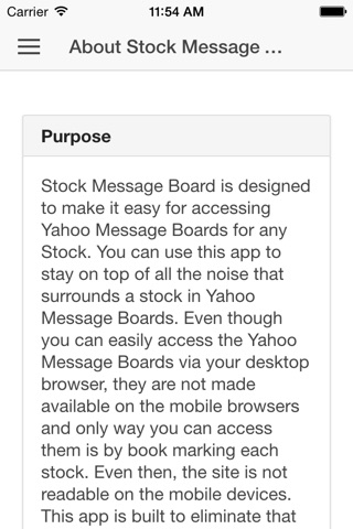 Stock Message Board screenshot 4