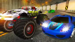 Game screenshot Crazy Car vs Monster Truck Racer 3D apk