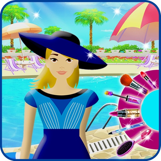 Pool Party Rock On - Free Dress Up and Makeover with Your Friends icon