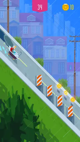 Game screenshot Downhill Riders apk