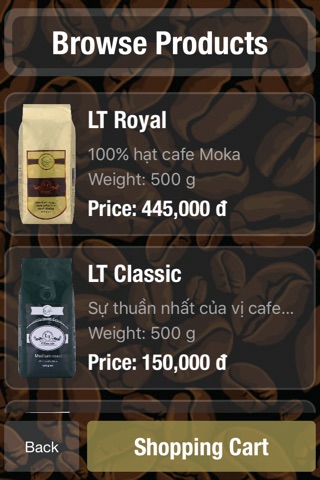 Coffee Packs screenshot 3