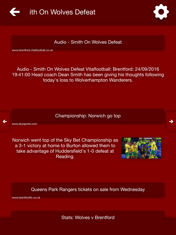 Screenshot #6 pour All The News - Brentford FC Edition