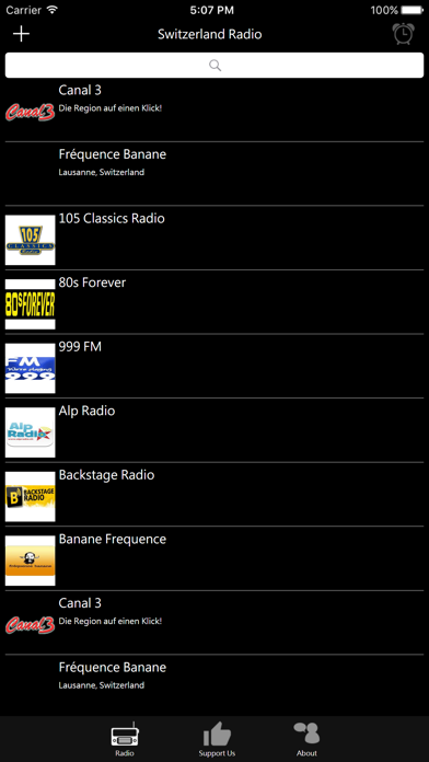 Screenshot #1 pour Swiss Radio - CH Radio