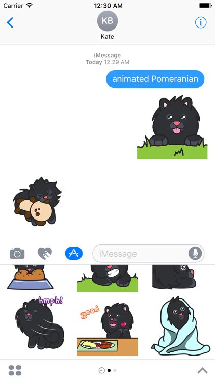 POMERANIAn Animated Sticker