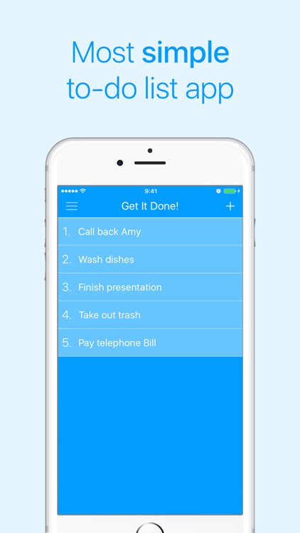 Get It Done! - Simple To-Do List And Task Manager